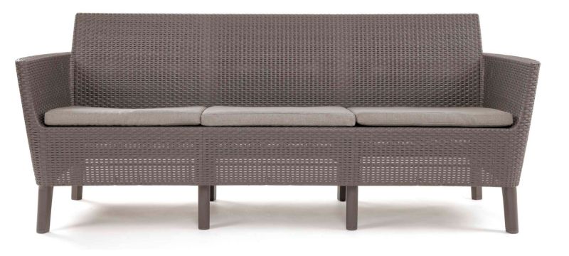 Sofa Ogrodowa Keter Salemo 187x67x76cm dla 3 osób Cappuccino 1 szt.