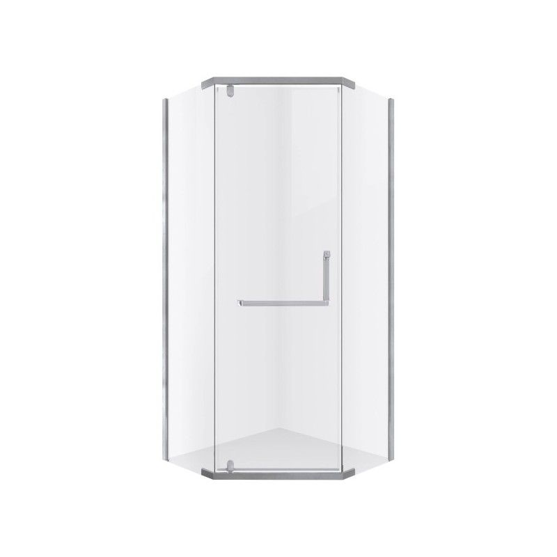 Kabina prysznicowa DIAMOND Durasan 90x90 chrom pięciokątna 1 szt.