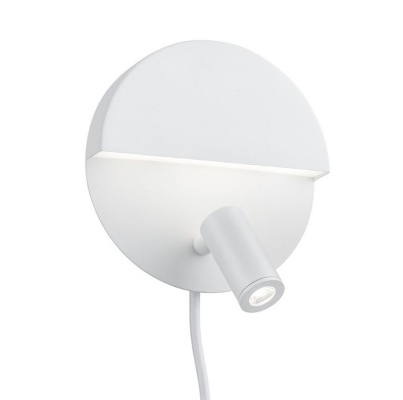 Kinkiet ścienny Trio Mario biały LED 8.3W 3000K 800lm IP20 wym: 16 x 16 x 16 cm - 1 szt.