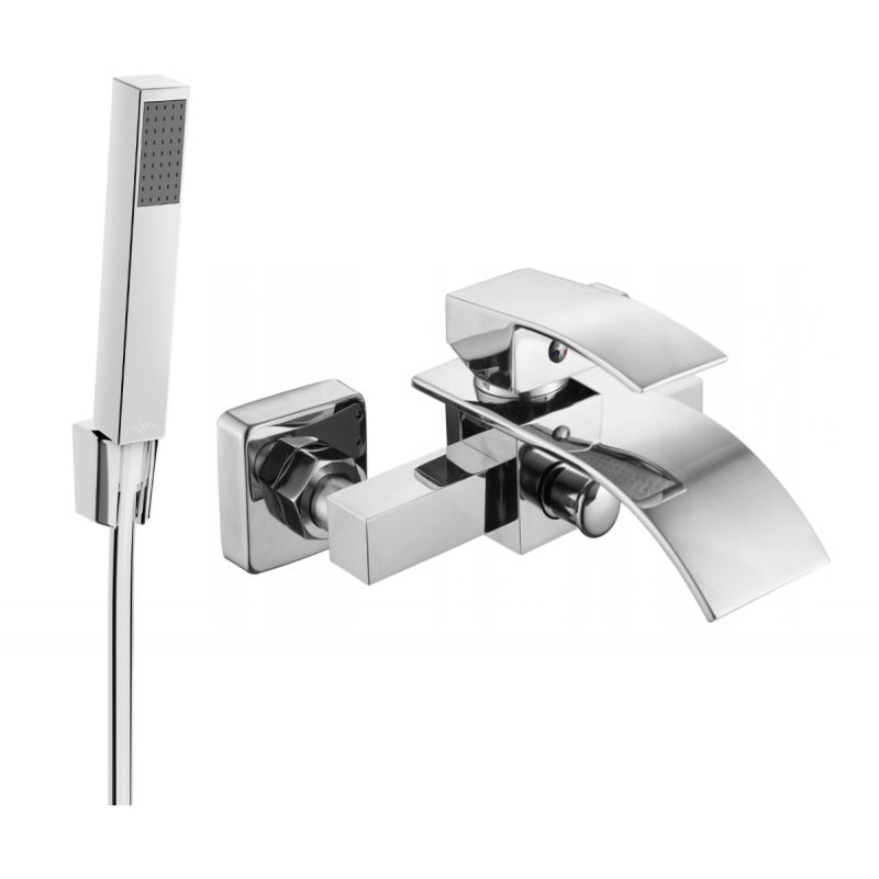 bateria wannowa z zestawem prysznicowym Mexen Aries chrom 1 szt.