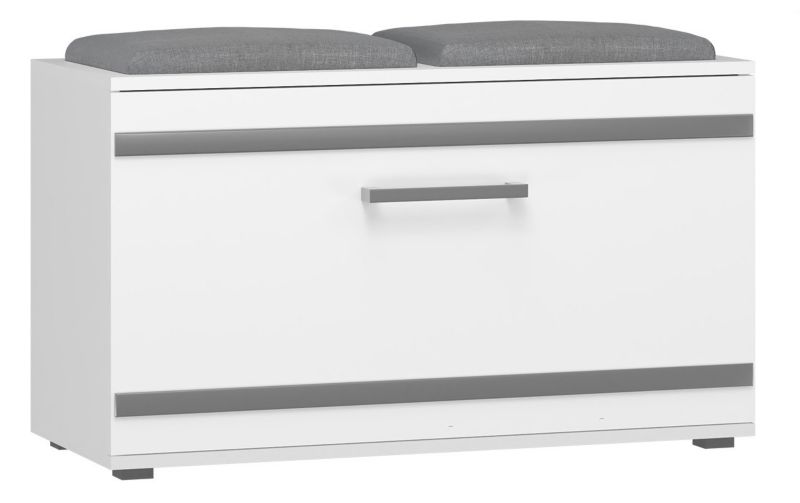 Szafka Na Buty Topeshop Opal Biała 35x85x45 cm 1 szt.