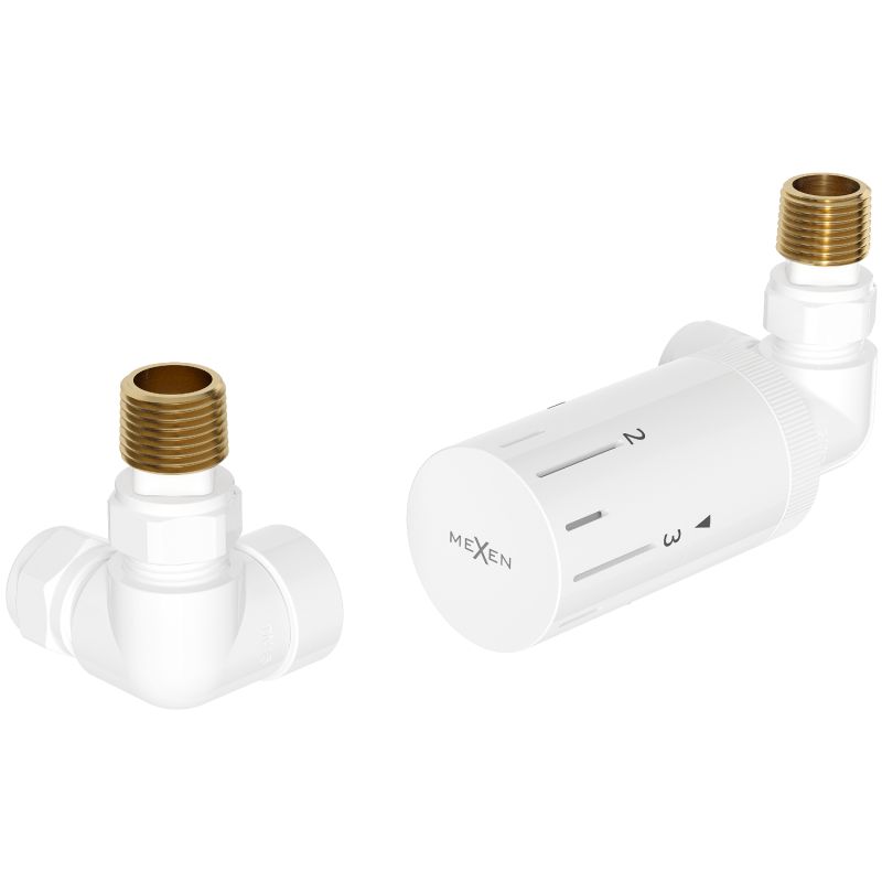 Zestaw termostatyczny osiowy Mexen G05 biały W903-958-20 1 szt.