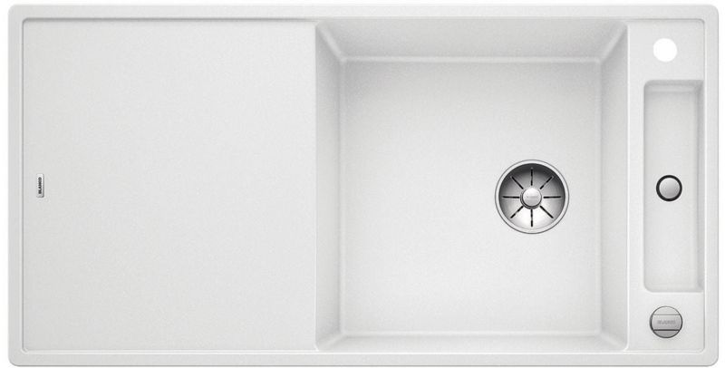 Zlewozmywak Blanco Axia III XL 6 S Silgranit PuraDur Biały 100x51 cm 1-komorowy 1 szt.