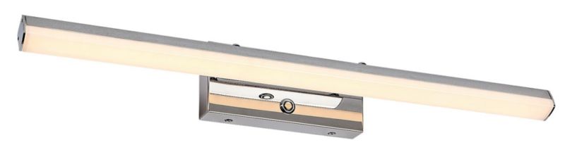 Kinkiet ścienny Rabalux Turgon chromowany biały do łazienki LED 13W 3000K-6000K 1190lm IP44 wym: 10,5 x 49 x 10,5 cm - 1 szt.