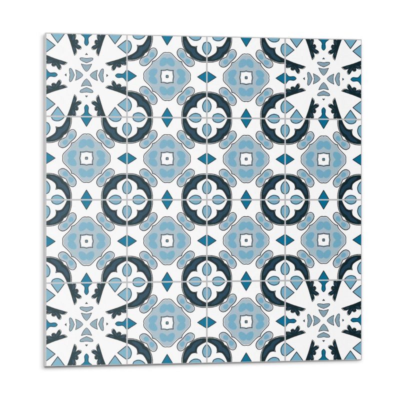 Kafelki samoprzylepne Wallfluent 50x50 cm Abstrakcyjny motyw kaflowy 4 szt.