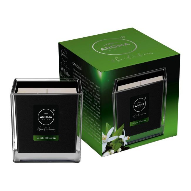 Świeca Aroma Home Black white blossom 155 g