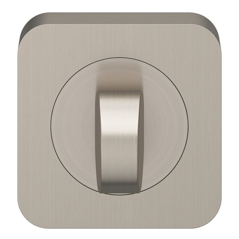 Szyld kwadratowy GoodHome Straight WC nikiel satyna