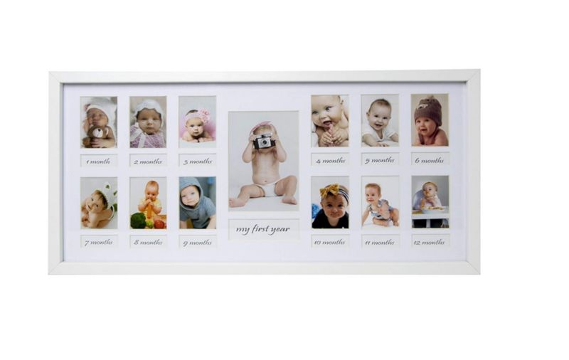 Ramka na zdjęcia BD art 23x50 cm biała na 13 zdjęć 1 szt.