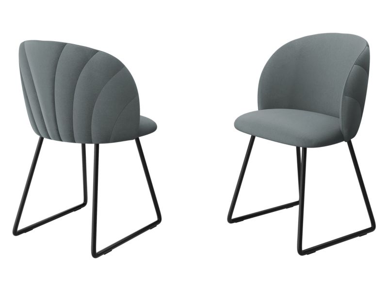 Krzesło MIRJAN 24 tapicerowane K99 M popielaty 1 szt.