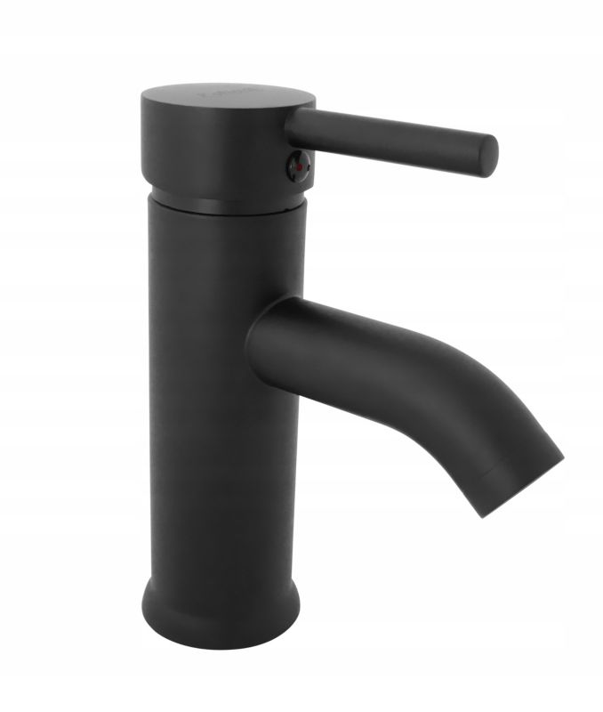 Bateria umywalkowa Estiva ANMA 17 Black czarna 17 cm 1 szt.