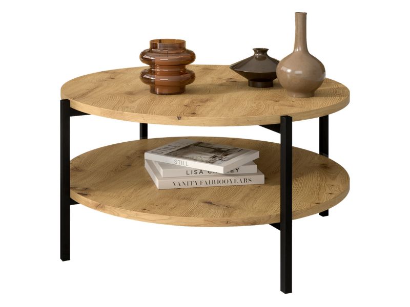 Stolik kawowy MIRJAN 24 Sigma B01 dąb artisan 1 szt.