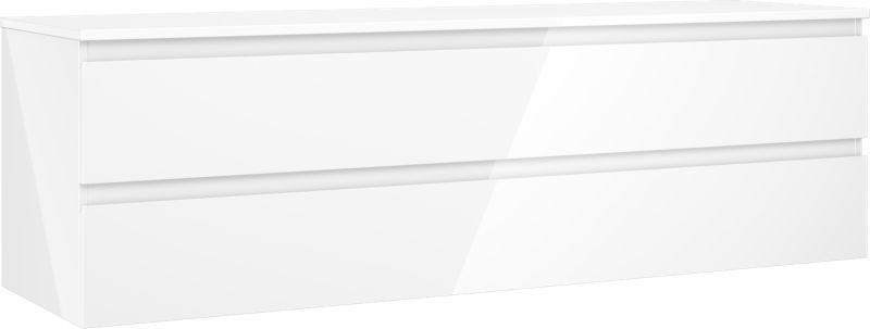 Szafka podumywalkowa Mexen Orio biały połysk 160 cm 2 szuflady 1 szt.