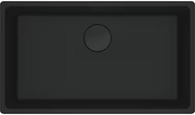Zlewozmywak Franke Maris 72x40 cm czarny matowy Fragranite trwały, higieniczny 1 szt.