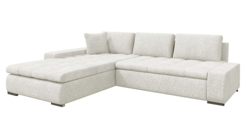 Narożnik z funkcją spania MIRJAN 24 Orkan biały 1 szt.