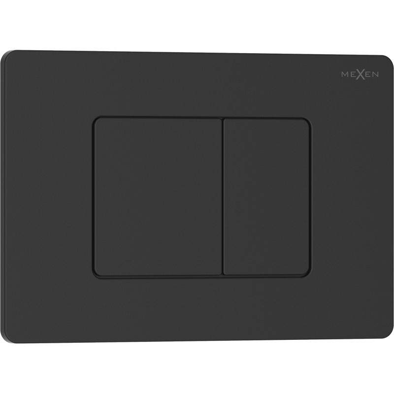 Przycisk spłukujący Mexen Tex 05 czarny matowy 1 szt.