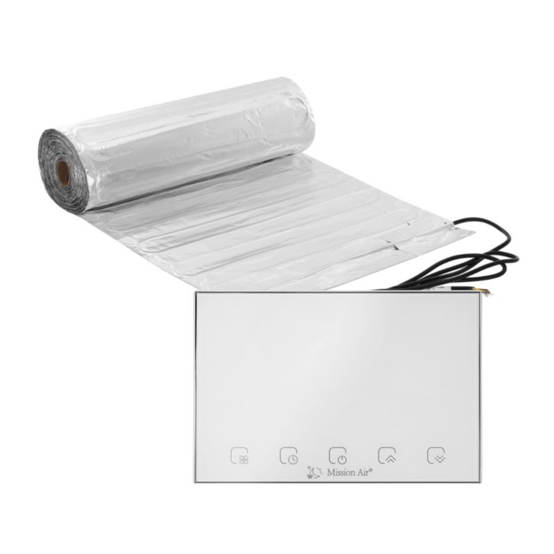 Zestaw mat grzewczych pod panele Mission Air MAL-160 6m² + Gemini Biały 1szt