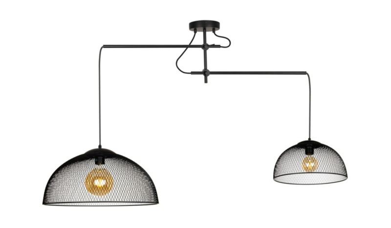 Lampa wisząca Maxlight Concept 1709 czarna industrialna 2xE27 x 1 szt.