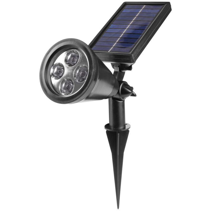 Lampa LED solarna wbijana MasterLED 0,8W IP44 6500K czarna 1 szt.