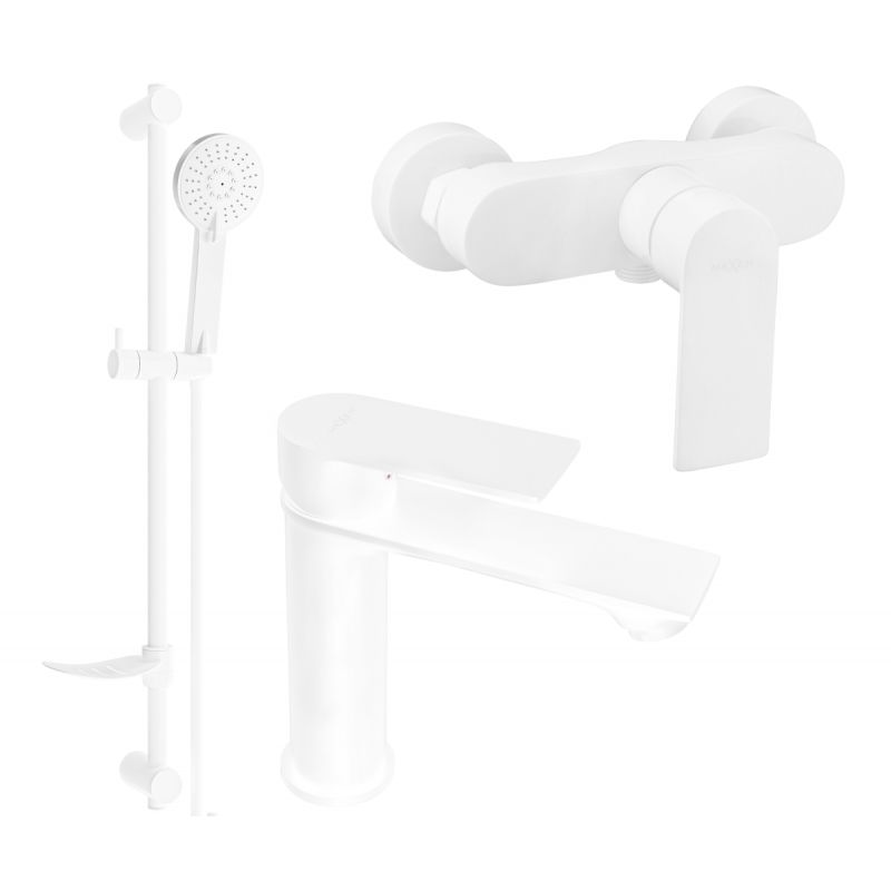 Zestaw prysznicowy Mexen Royo biały 72204DF40-20 1 szt.