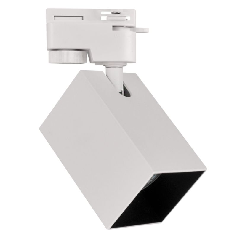 Reflektor szynowy SQUARE Sanico Goldlux 1xGU10 1-fazowy biały/czarny IP20 1 szt.