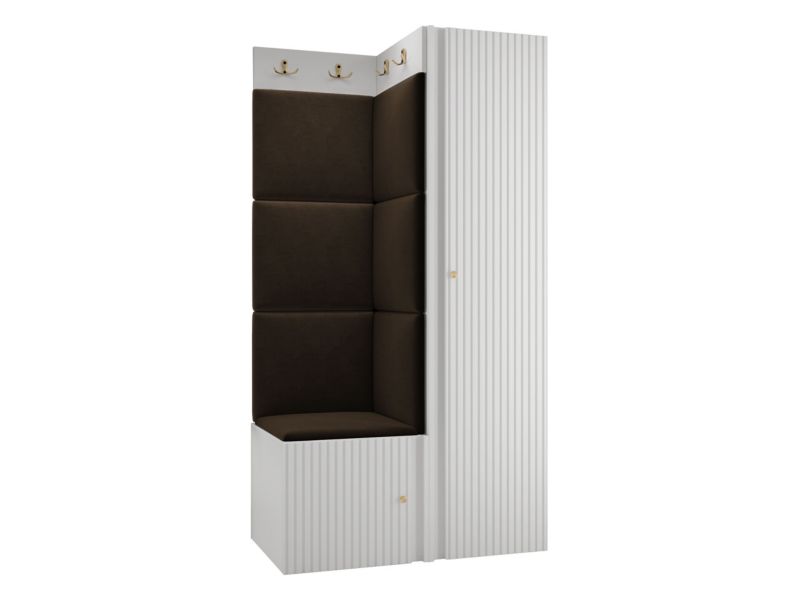 Zestaw MIRJAN 24 Orion Ryfel Slim XXV biały + brązowy 1 kpl.