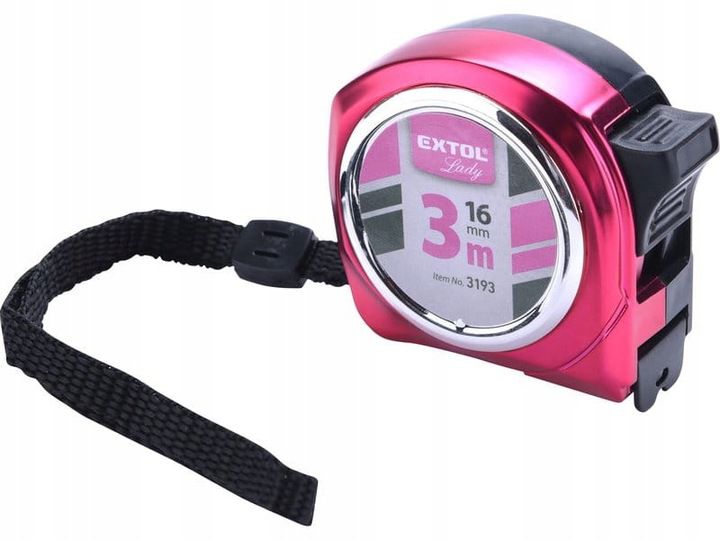 Miara zwijana EXTOL LADY, 3 m, szer. 16 mm 3193 1 szt