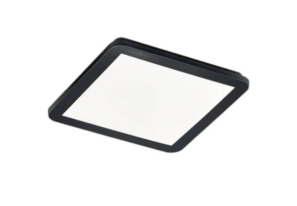 Plafon sufitowy RL Camillus czarno-biały LED 18W 3000K 1650 lm łazienkowy IP44 wym: 3 x 30 x 30 cm tworzywo sztuczne - 1 szt.