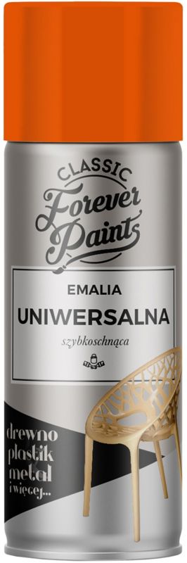 Emalia uniwersalna szybkoschnąca Forever Paints 400 ml czerwona jasna