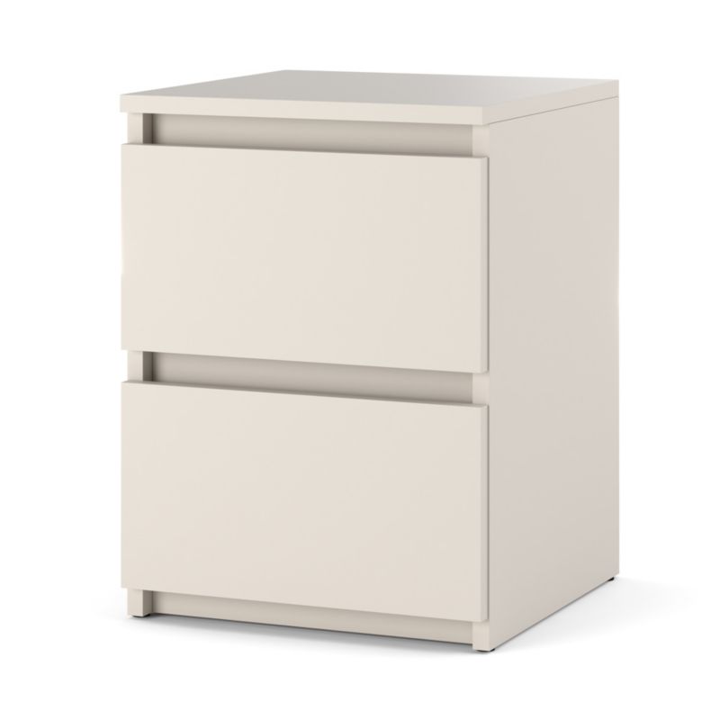 Szafka Nocna Hurtownia-Mebli Szuflady 2 Hugo 30cm Kaszmir Kaszmir 30x30x40 cm 1szt.