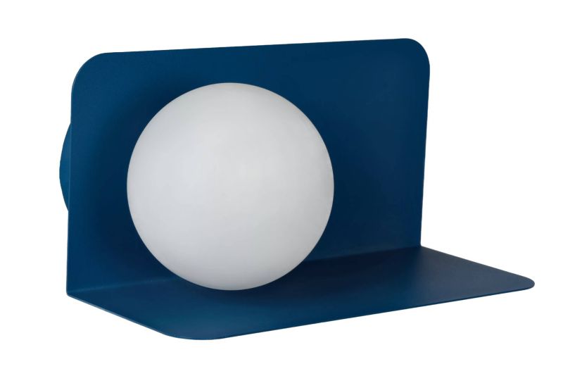 Kinkiet ścienny Lucide Bonni niebiesko-biały 1 x G9 x 28W IP20 wym: 12 x 22 x 6 cm - 1 szt.