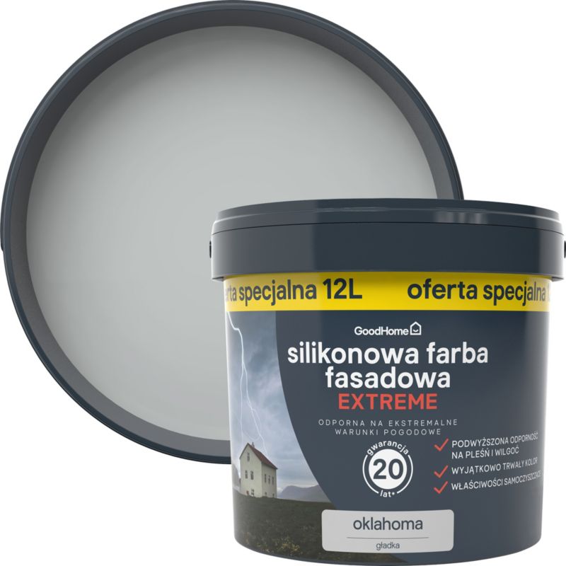 Farba elewacyjna GoodHome Premium Oklahoma 12 l