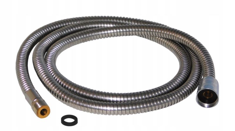 Wąż prysznicowy do baterii 3-otworowej Estiva srebrny 1 szt.