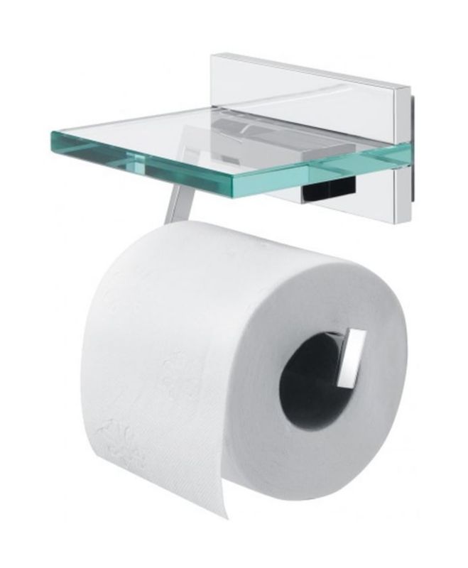 Uchwyt na Papier Toaletowy Tiger Safira Chrom Montaż Klej/Fix 1 szt.