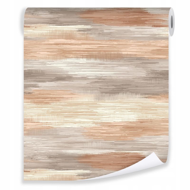 Tapeta WALLARENA Do Sypialni Salonu Na Flizelinie Abstrakcja Beton Struktura Beżowy 50x1000 cm T16172VE 1 szt.