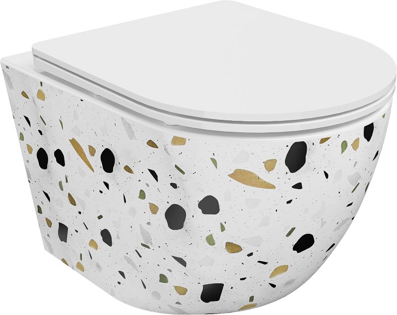 Miska wc Wisząca Mexen Lena Biały kamień 48x36x35 cm 1 szt.