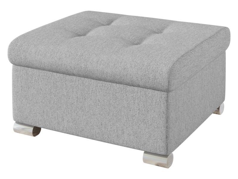 Pufa MIRJAN 24 Niko Mała platynowy szary 1 szt.