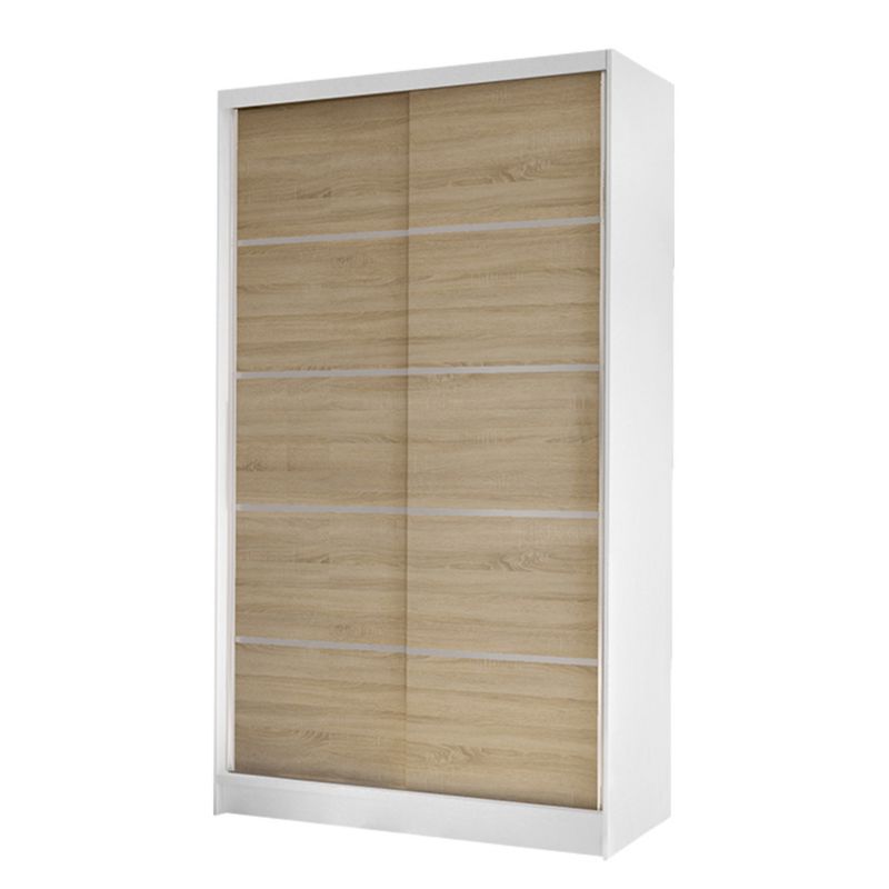 Szafa MIRJAN 24 z drzwiami przesuwnymi Diego IV biały/dąb sonoma 1 szt.