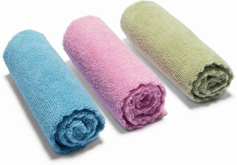 Zestaw ścierek Vileda Mikrofibra 100% Recycled, 3 szt., 30x30 cm, wysoka chłonność, 1 szt.