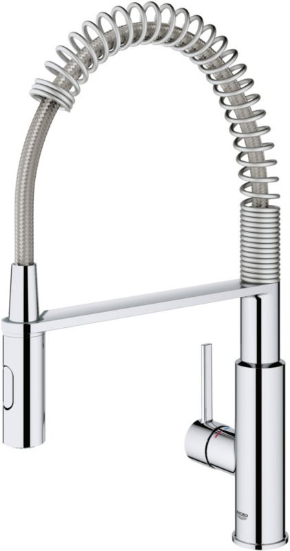 Bateria zlewozmywakowa Grohe Get Professional ruchoma wylewka