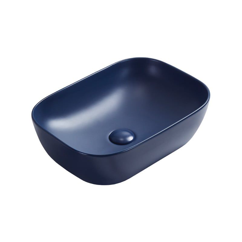 Umywalka nablatowa Mexen Rita granatowa mat 45,5 x 32,5 cm 1 szt.