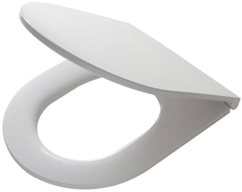 Deska sedesowa Tiger Elvas, wolnoopadająca, biała, antybakteryjna, UV odporna, 1 szt.