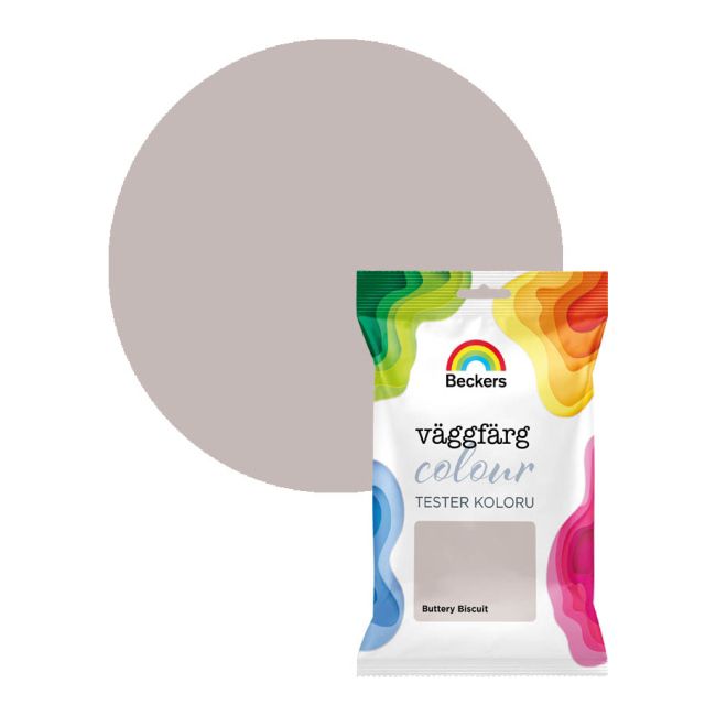 Tester farby kolorowej Beckers Vaggfarg Colour buttery biscuit 0,05 l