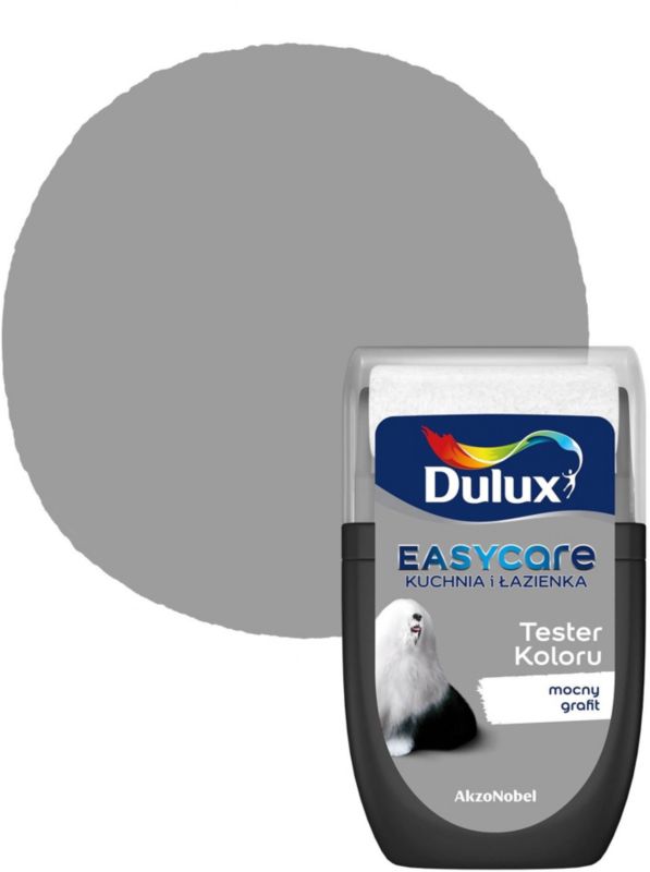 Farba Dulux EasyCare Kuchnia i Łazienka mocny grafit 30 ml