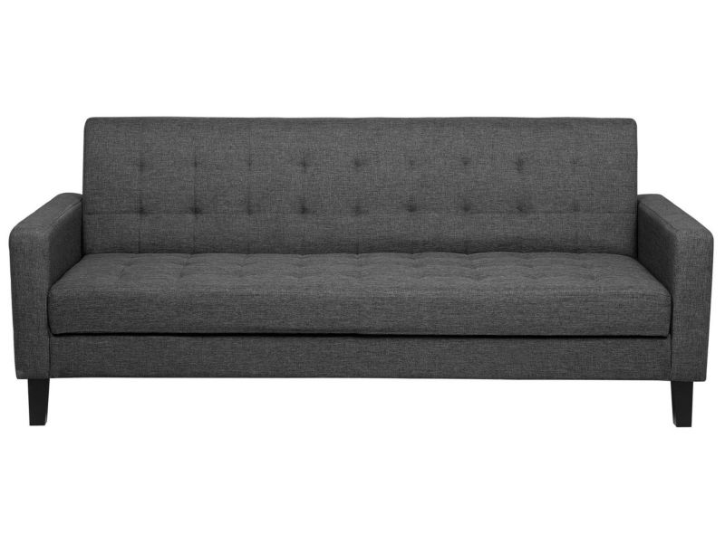 Sofa rozkładana Vehkoo Ciemnoszary 1 szt.