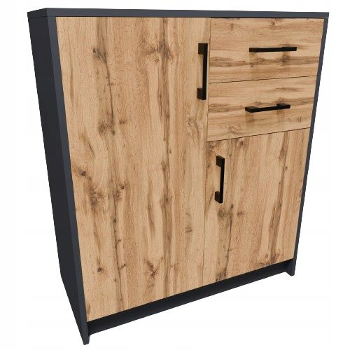 Komoda Matkam szafka 2d2s regał Rob grafit-wotan 1 szt.