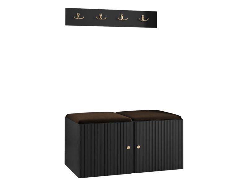 Zestaw MIRJAN 24 Orion Ryfel Slim VI czarny + brązowy 1 kpl.