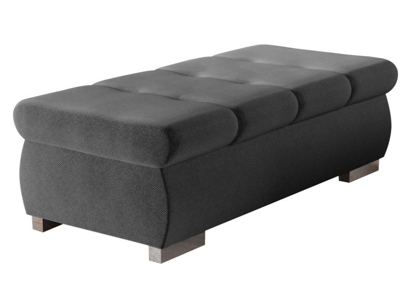 Pufa MIRJAN 24 Orkan Duża stalowy szary 1 szt.