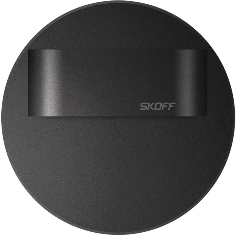 Oświetlenie schodowe LED Skoff Rueda Short 4000 K czarne