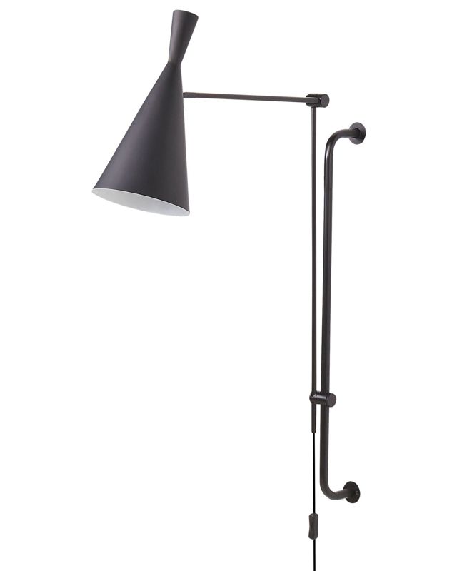 Lampa ścienna Marisa Regulowana Metal Czarny 1 szt.