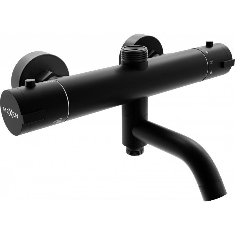Bateria wannowo-prysznicowa Mexen Kai czarna 1 szt.